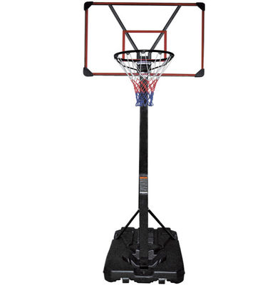 PEの基盤の調節可能なバスケットボール システム屋外36.5kg PCの背板