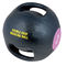 医学の球のハンドルが付いている柔らかいゴム製重い薬の壁の球を訓練する体育館