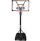 PEの基盤の調節可能なバスケットボール システム屋外36.5kg PCの背板